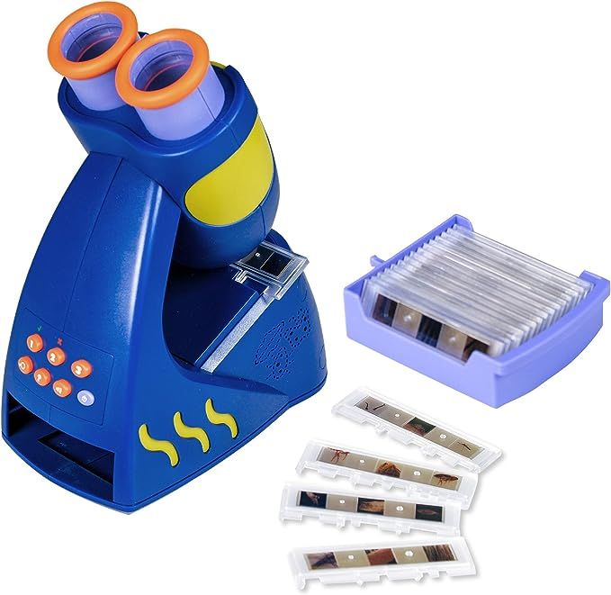 Educational Insights GeoSafari Jr. Talking Kids Microscope, Preschool Science Toy, Featuring Bind... | Amazon (US)