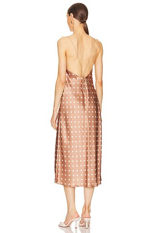 Myla Dress in Macadamia Dot | Revolve Clothing (Global)