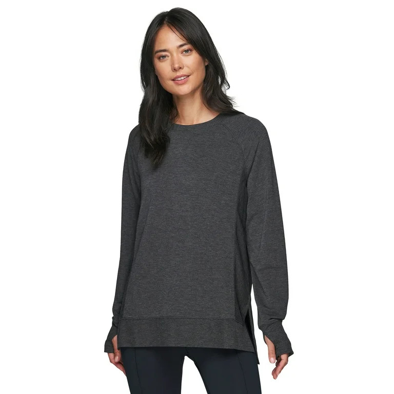 RBX Active Women's Lightweight French Terry Tunic Pullover - Walmart.com | Walmart (US)