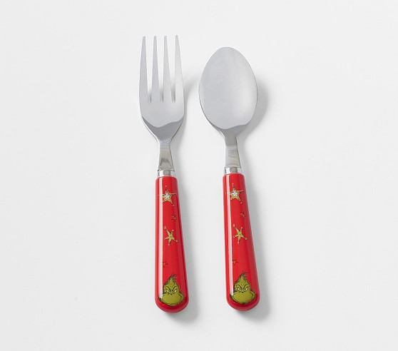 Dr. Seuss's The Grinch™ Utensils | Pottery Barn Kids