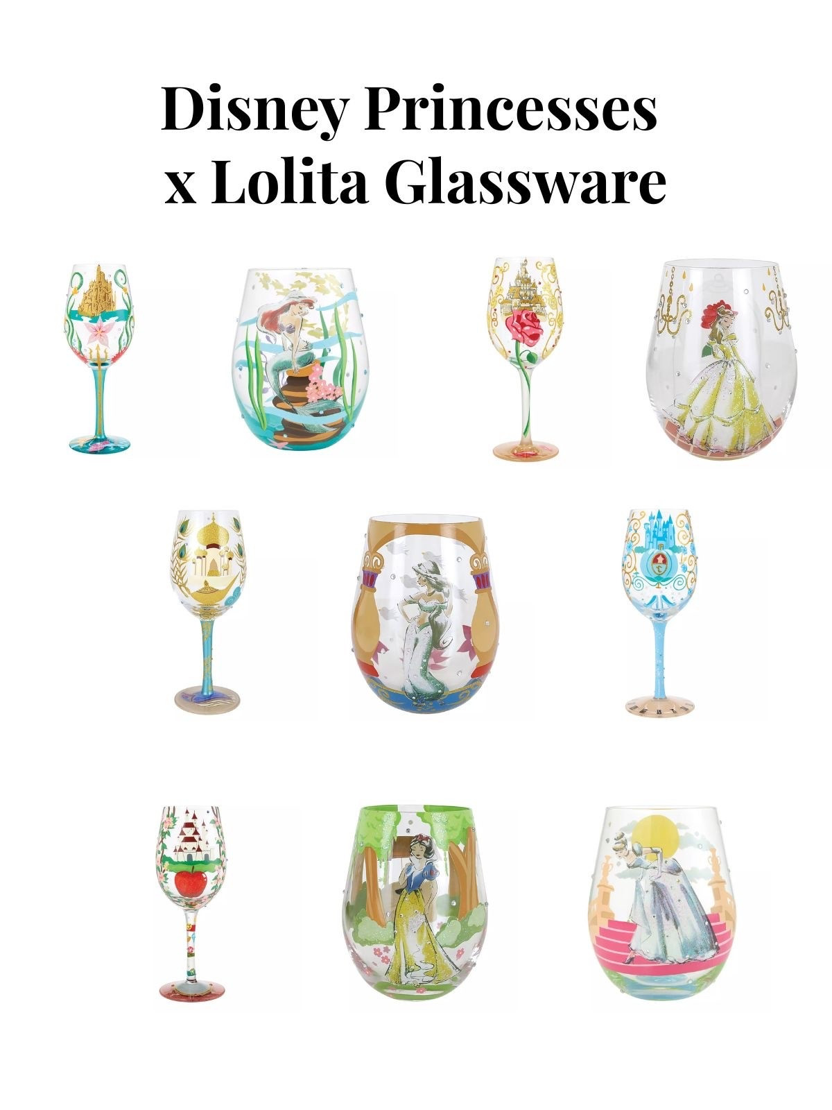 Disney princesses Lolita glassware

#LTKTravel #LTKHome