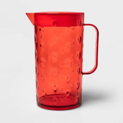 Target/Outdoor Living & Garden/Outdoor Dining‎Shop all Sun Squad79oz Plastic Strawberry Texture... | Target