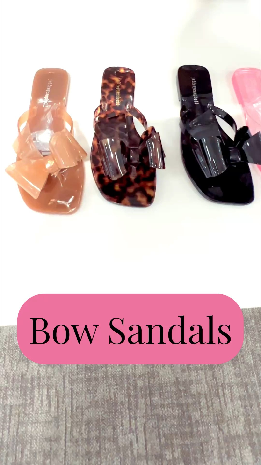 Jelly sandals for the beach and pool.
Love the bow accent.

#LTKSeasonal #LTKOver40 #LTKSaleAlert #LTKU #LTKTravel #LTKgrwm #LTKootd #LTKMothersDay #LTKSwim #LTKFestival