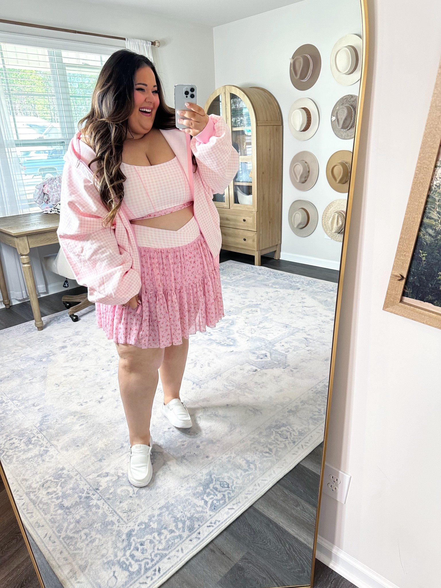Saw the Blogilates x Target Valentines Day collection and knew I had to snag it all to give it a true review on my plus size body! The conclusion??? It’s SO GOOD!! Every piece is such high quality and so flattering on my curves. I did the size 2X in everything, and it’s all extremely comfortable and true to size! 🥰💗

#LTKPlusSize #LTKActive #LTKValentine
