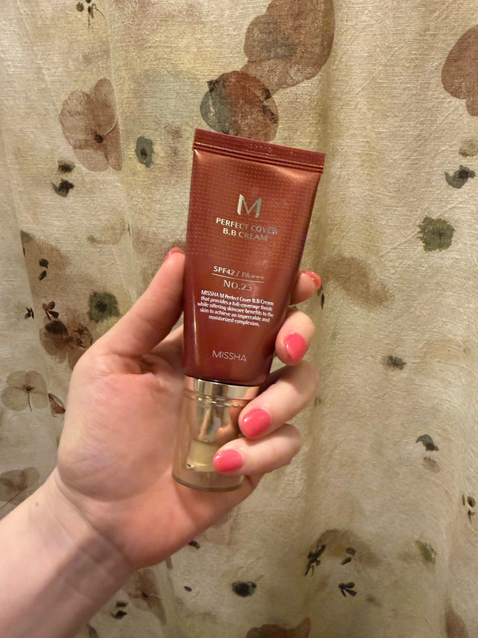 This budget-friendly BB cream is a summer staple for me! I love the radiant but not overly glowy finish, and 23 is a perfect summer color match for my skin. I also love that it’s easy to find and restock, and I can apply it with my fingers and be out the door! 

Skin care, BB, tinted moisturizer, spring makeup, summer makeup, easy makeup routine ￼