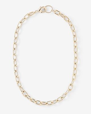 Single Oval Chain Necklace | Express