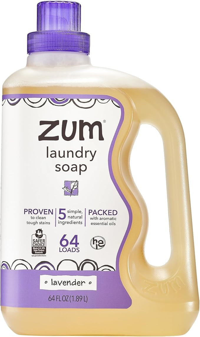 Indigo Wild Zum Clean Laundry Soap - Plant-Based Liquid Laundry Soap - Contains Baking Soda, Esse... | Amazon (US)