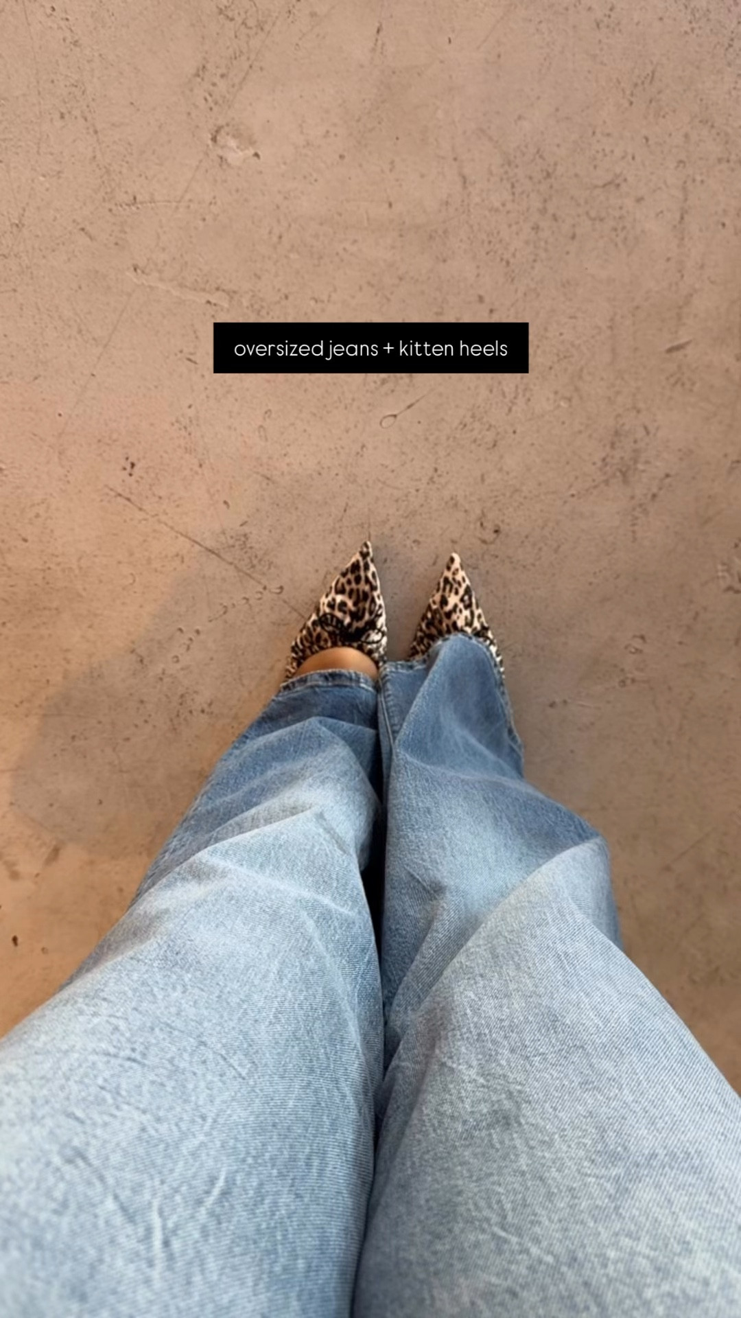 oversized jeans + kitten heels #winterfashion #midsizee

#LTKstyletip #LTKSeasonal #LTKmidsize
