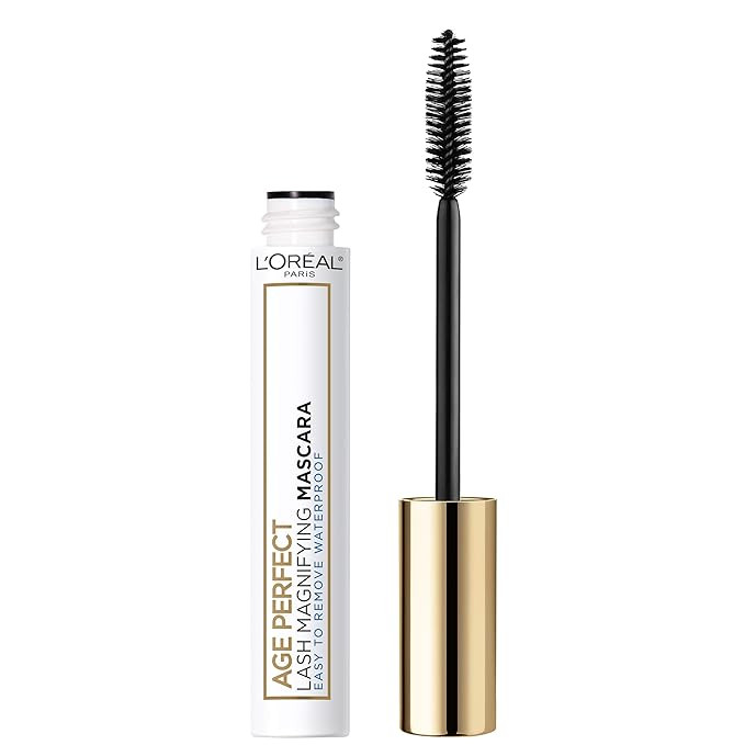 Amazon.com : L'Oreal Paris Age Perfect Lash Magnifying Mascara, WATERPROOF Black, 0.28 Ounces : B... | Amazon (US)