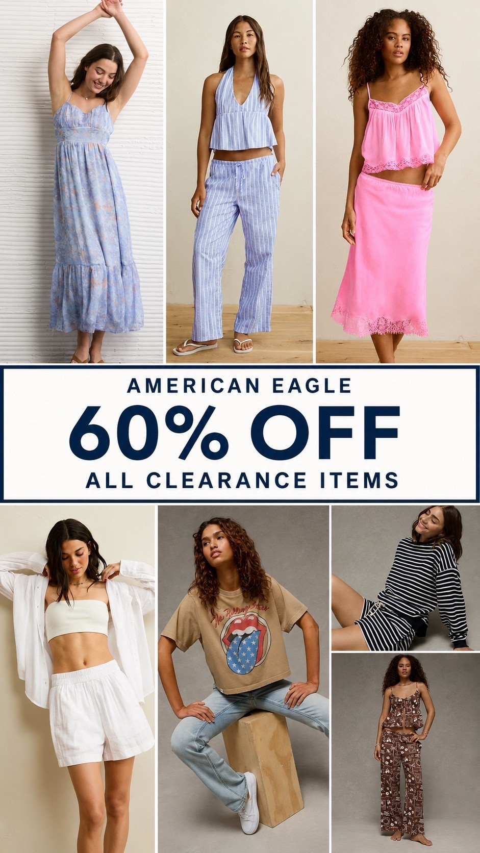 American Eagle clearance is up to 60% off! 🛍️ Shop these must-have deals before they’re gone! 🤍✨

#LTKActive #LTKSaleAlert #LTKSeasonal