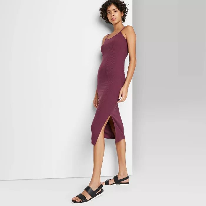 Women's Sleeveless Rib-Knit Dress - Wild Fable™ | Target