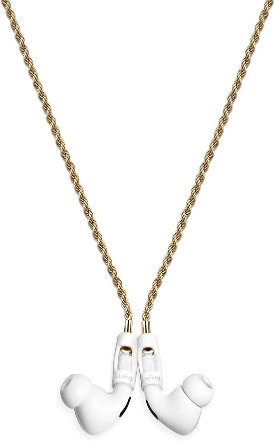 Tapper 18K Gold Plated Rope Chain for AirPods & AirPods Pro | Amazon (UK)