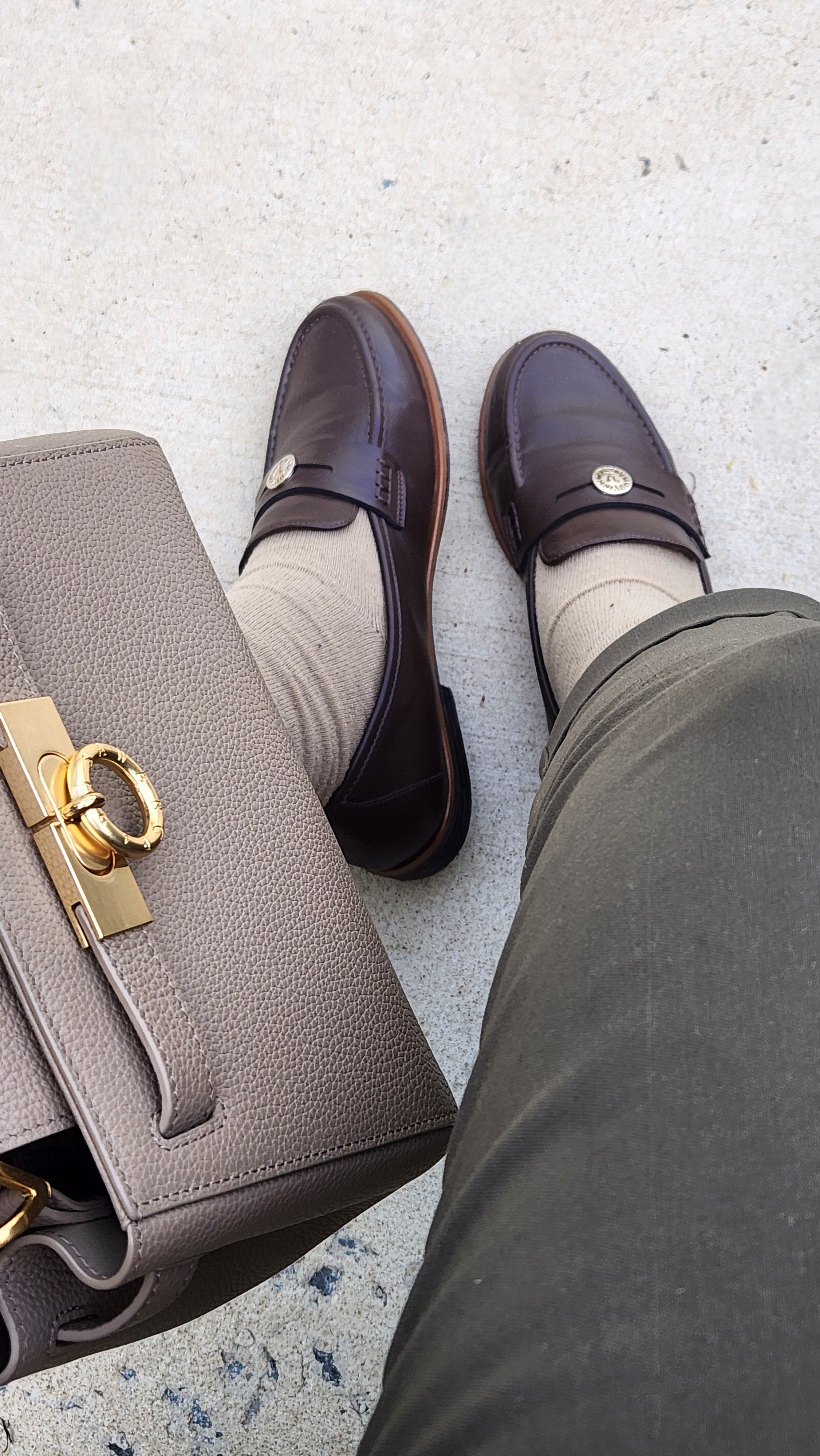 Spring trend: socks and loafers, dark brown loafers

#LTKootd #LTKPetite #LTKdayinmylife