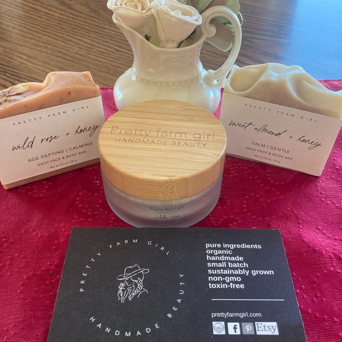 farm girl gift kit | natural skincare | Etsy (US)