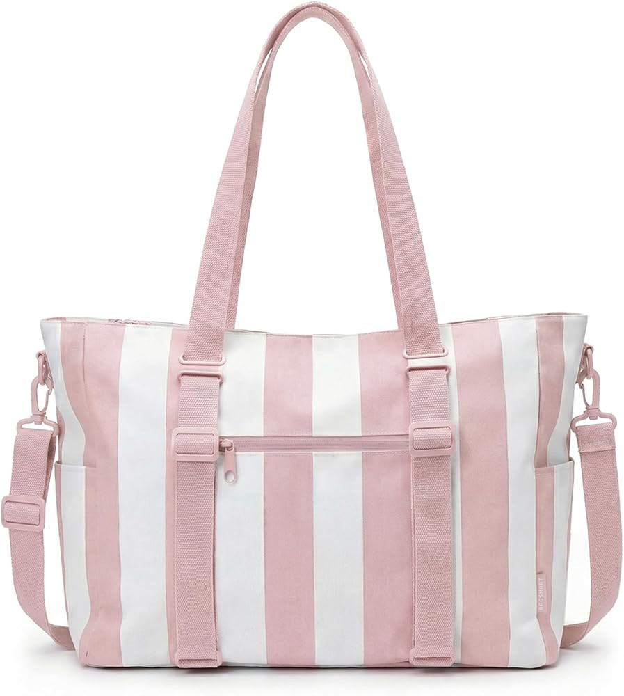 BAGSMART Large Beach Bag for Women, Oversize Tote Bag for Travel/Pool/Summer | Amazon (US)