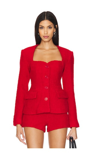 x REVOLVE Rivka Blazer in Red | Revolve Clothing (Global)