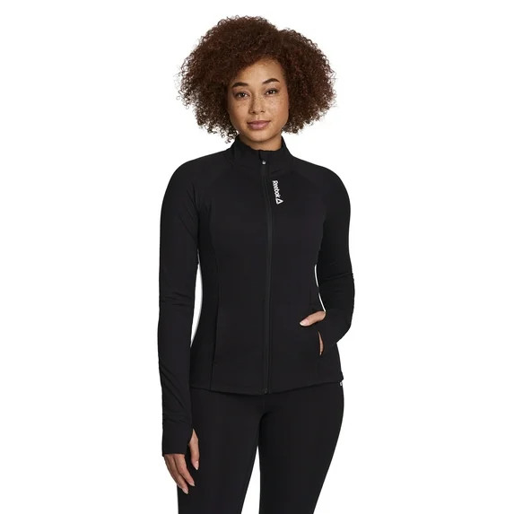 Reebok Women's and Women's Plus Sports Club Meet & Greet Performance Jacket, Sizes XS–3X | Walmart (US)