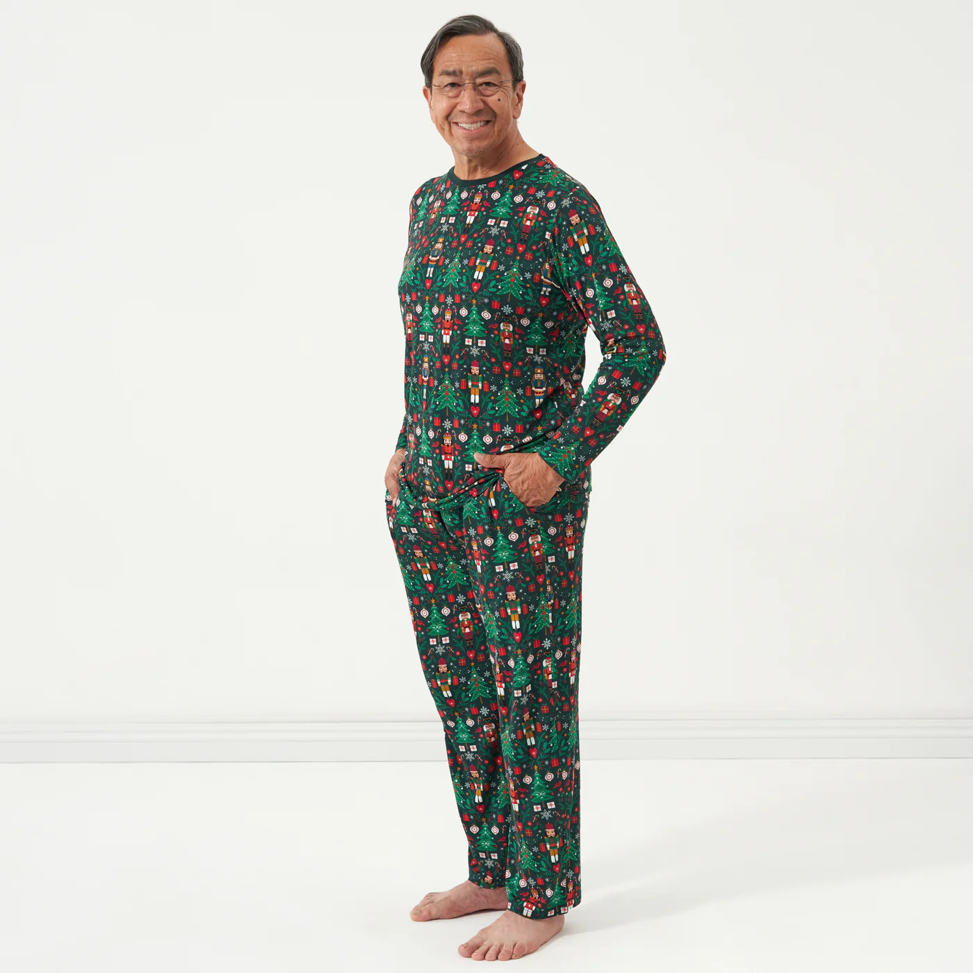 Night at the Nutcracker Men's Pajama Top | Little Sleepies