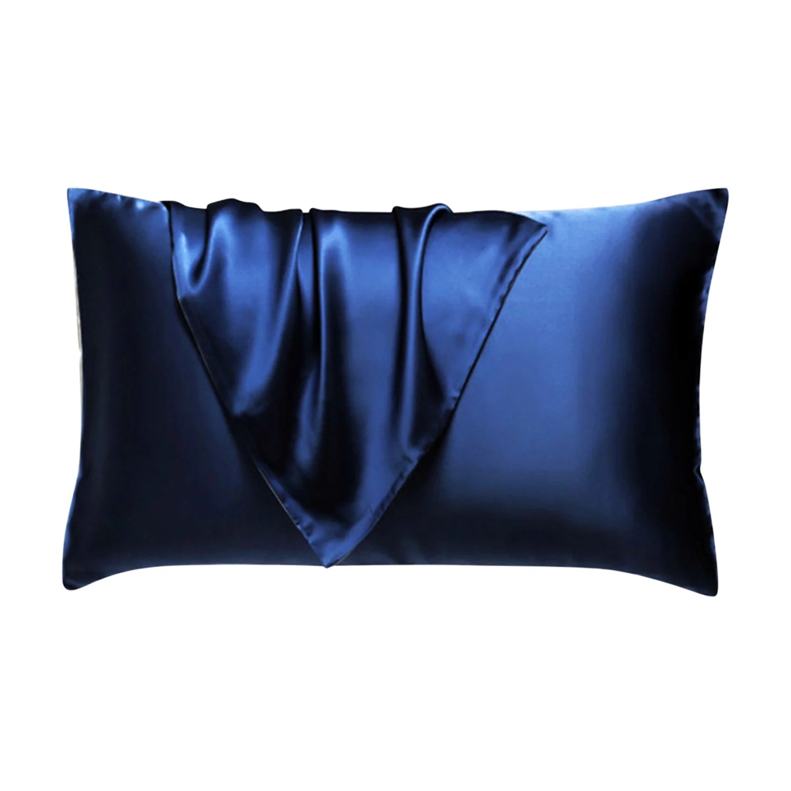Dealovy Satin Silk Pillowcase for Hair and Skin Coral Pillow Cases Standard Size Super Soft Pillo... | Walmart (US)