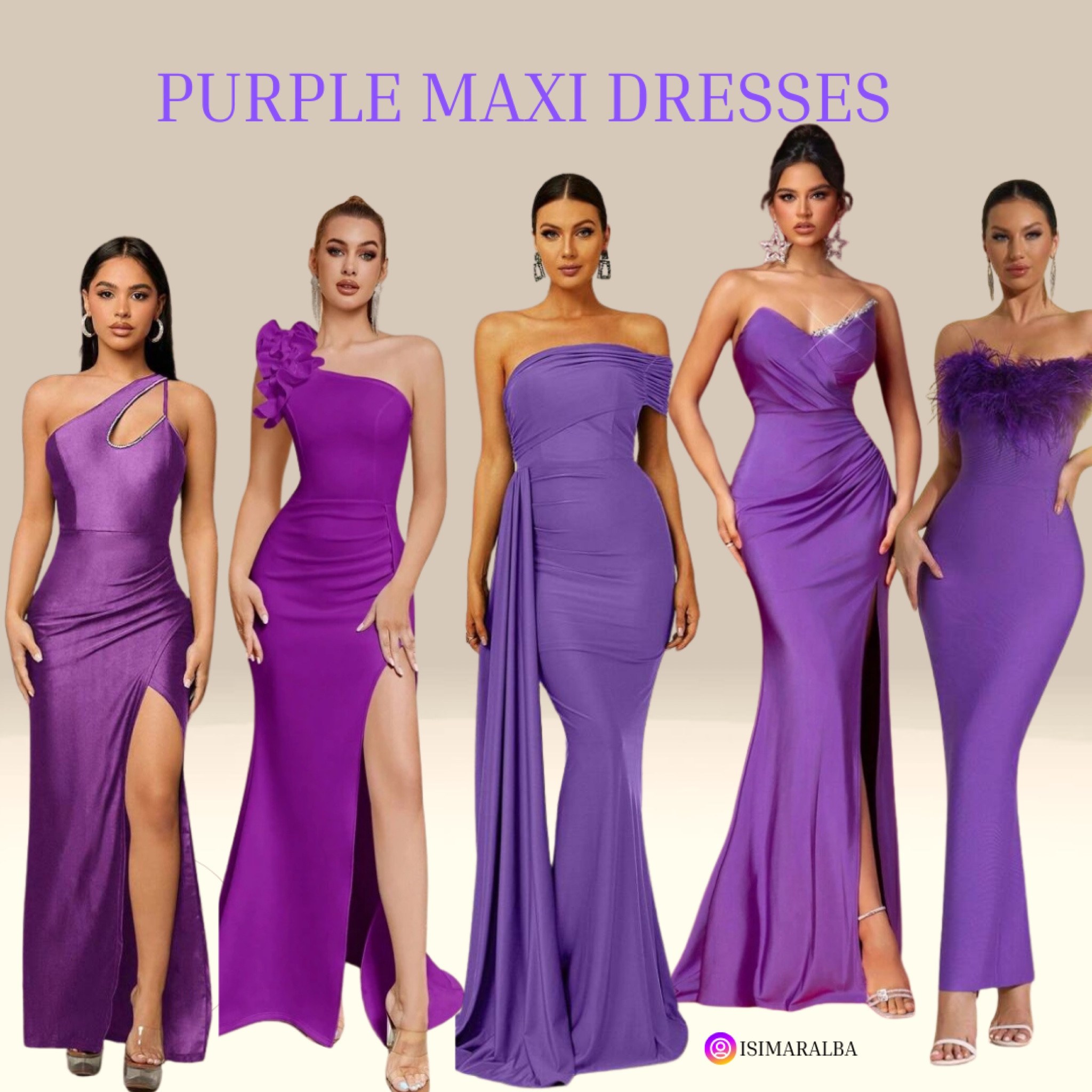 Purple maxk dresses 

#LTKBeauty #LTKGiftGuide #LTKHoliday