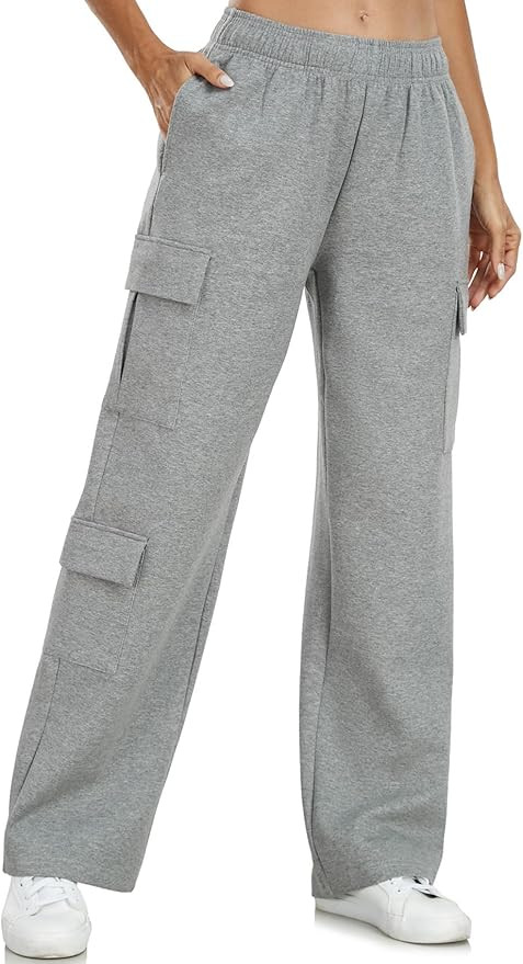 Inno Cargo Sweatpants, Baggy Wide Leg Pants Jogger | Amazon (US)