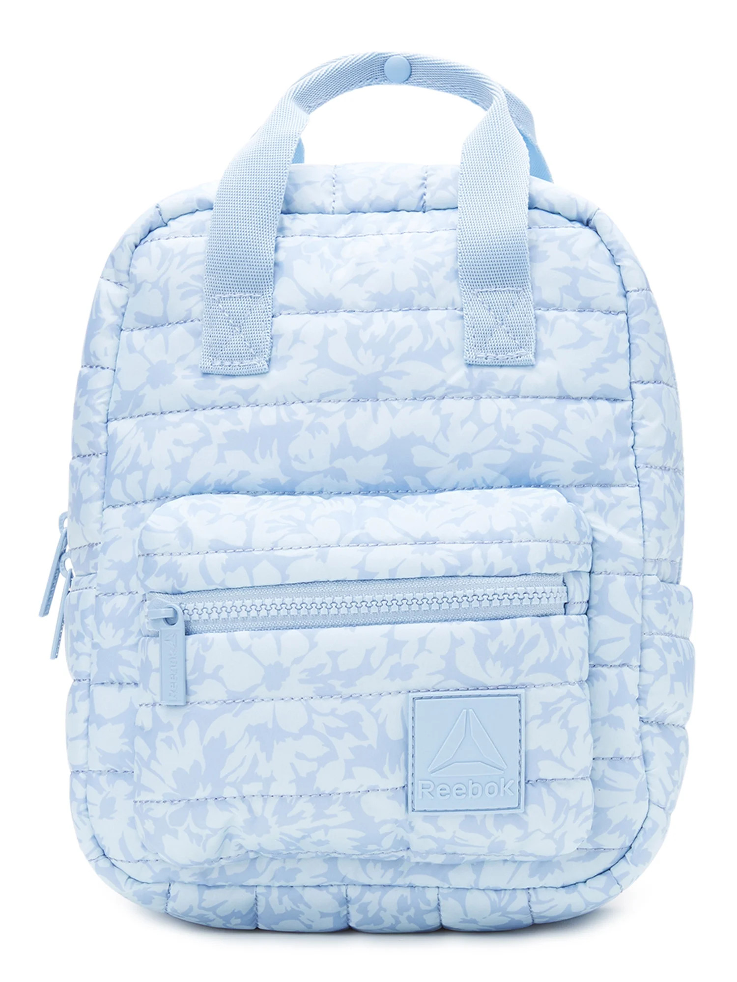 Reebok Women's Cameron Print Quilted Mini Backpack Blue | Walmart (US)