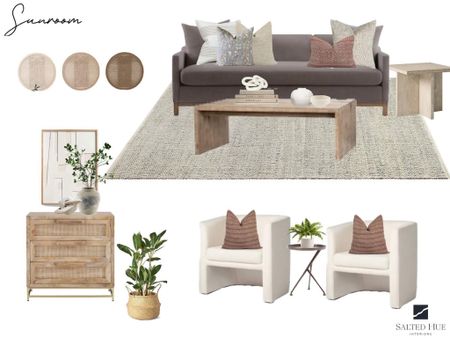 couch, coffee table, side tables, artwork and decor, pillows, and rug

#LTKbeauty #LTKhome #LTKstyletip