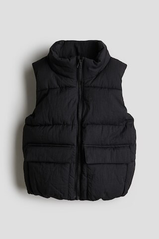 H & M - Puffer Vest - Black | H&M (US + CA)