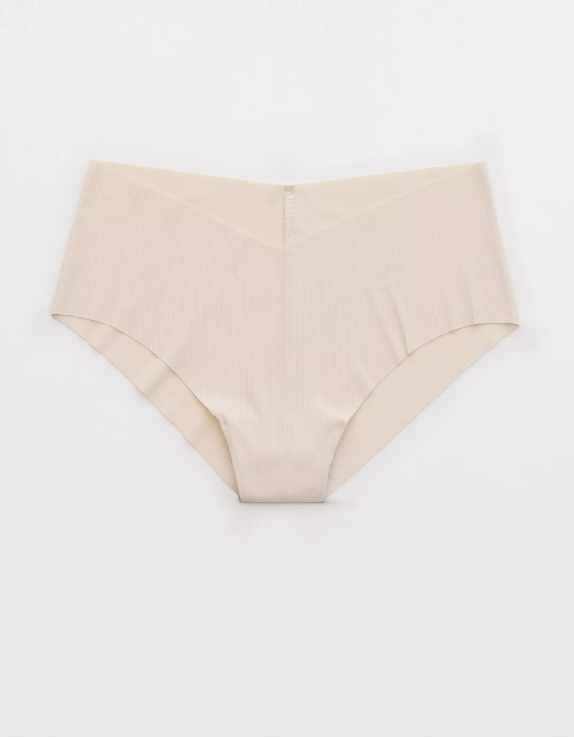 SMOOTHEZ No Show Rib Cheeky Underwear | Aerie