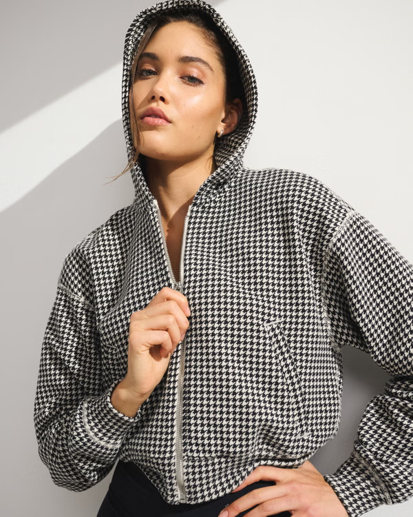 YPB On The Go 6AM Full-Zip Hoodie | Abercrombie & Fitch (US)