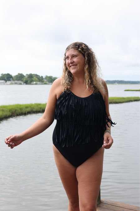 Love this Fringe one piece swimsuit from Miraclesuit! 

Use code THECHICBEE for $50 off $200

Curvy girl swim, one piece swim, vacation outfit, beach outfit, pool outfit, summer swim, 

#LTKswim #LTKSeasonal #LTKcurves