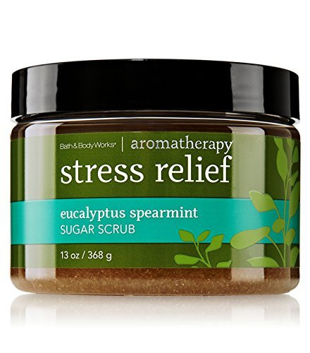 Bath & Body Works AROMATHERAPY Stress Relief Eucalyptus Spearmint Sugar Scrub 13 Fl Oz | Amazon (US)