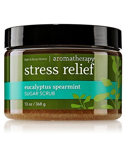 Bath & Body Works AROMATHERAPY Stress Relief Eucalyptus Spearmint Sugar Scrub 13 Fl Oz | Amazon (US)