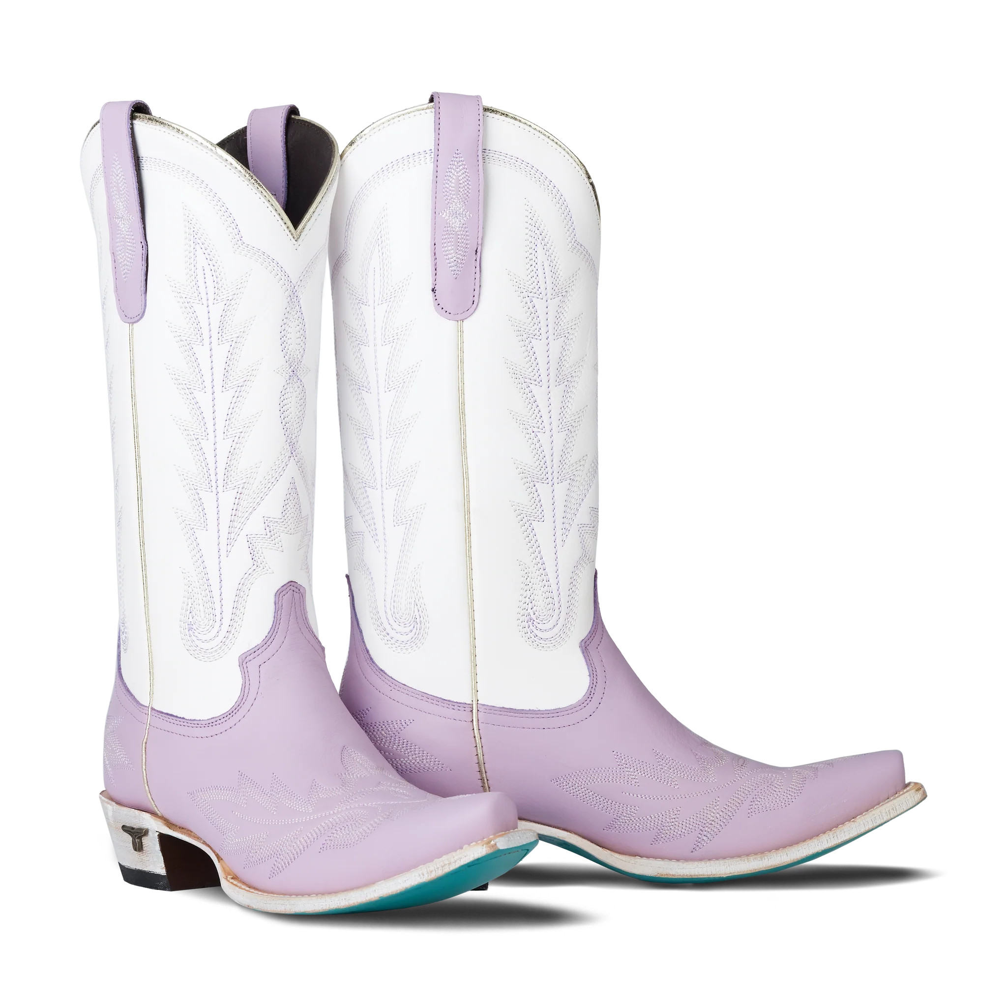 Lexington Boot - Lovely Lavender/Matte White | Lane Boots