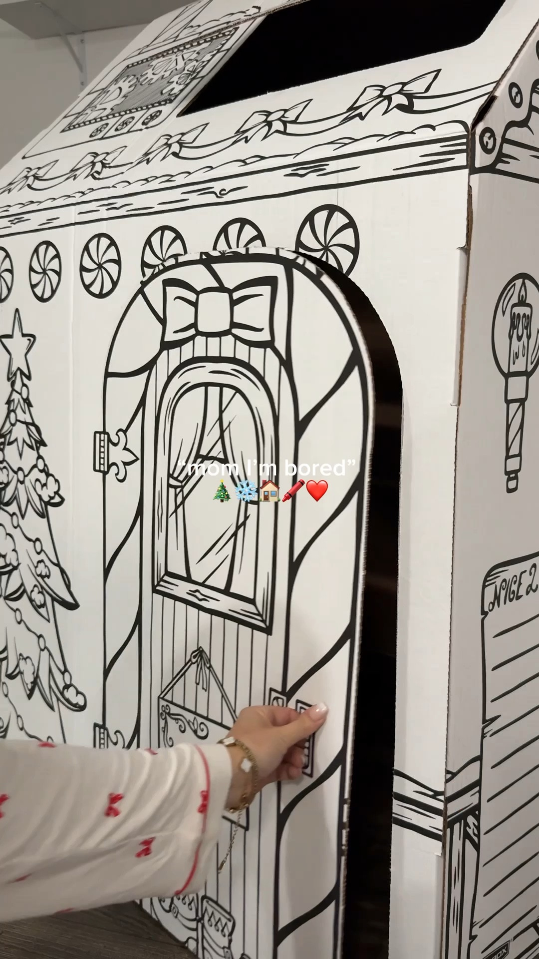 Card board box house!

#LTKHoliday #LTKSeasonal #LTKKids