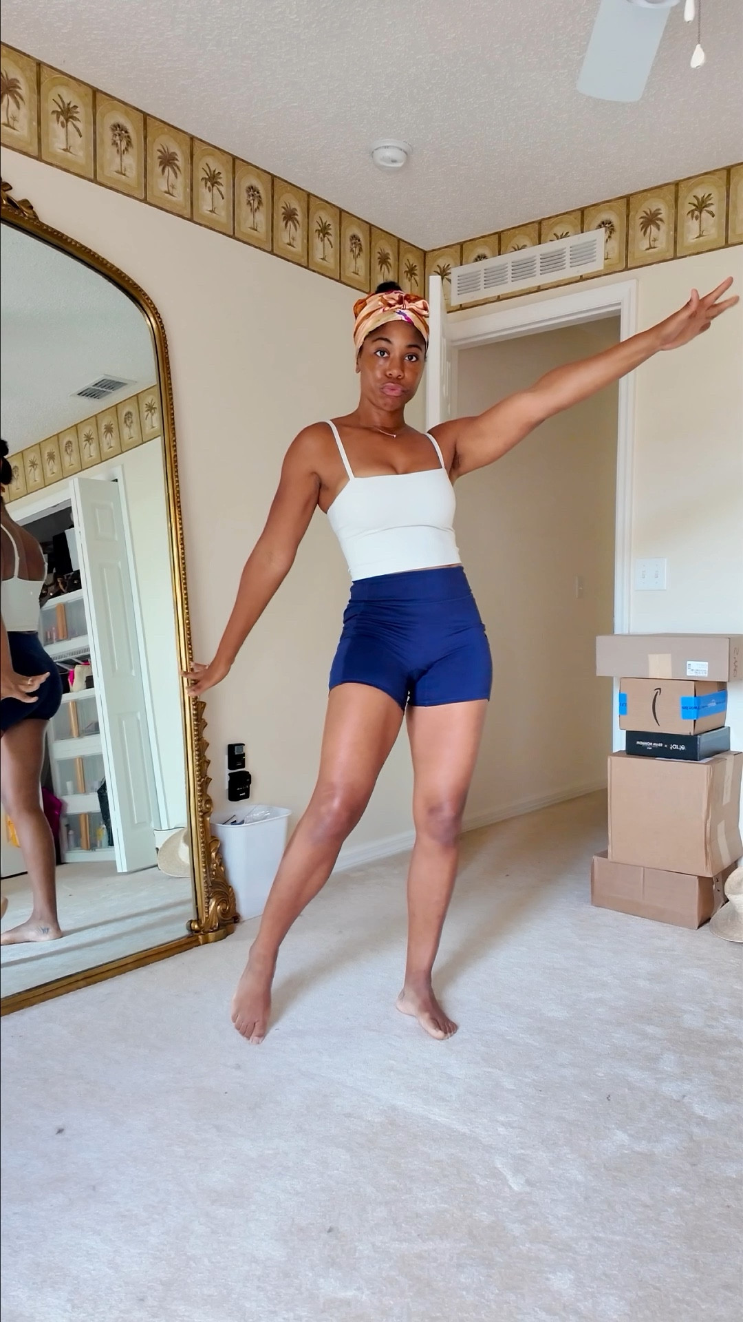 Hot sculpt OOTD! Love these Amazon sports bras and biker shorts. It’s giving Lulu or Alo quality 

#LTKActive #LTKFindsUnder50 #LTKStyleTip