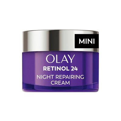 Olay Regenerist Retinol 24 + Peptide Night Face Moisturizer Fragrance-Free - Trial Size - 0.5oz | Target