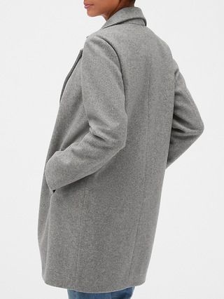 Wool-Blend Coat | Gap Factory