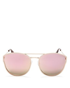 Quay Cherry Bomb Mirrored Cat Eye Sunglasses, 59mm | Bloomingdale's (US)