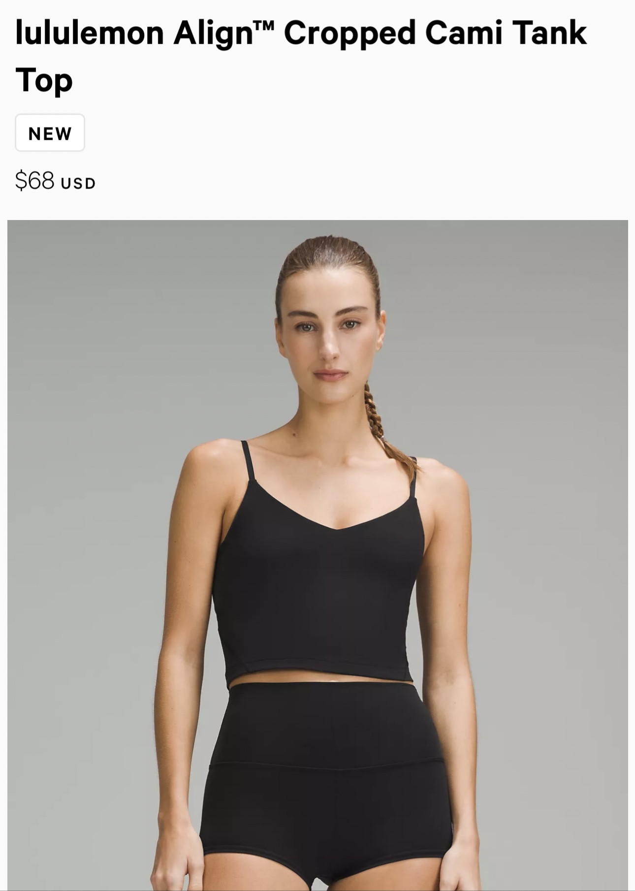 recent lululemon purchase! NEW align cami tank + the align tank is back in stock in strawberry milkshake!! 

#LTKfindsunder100 #LTKstyletip #LTKfitness