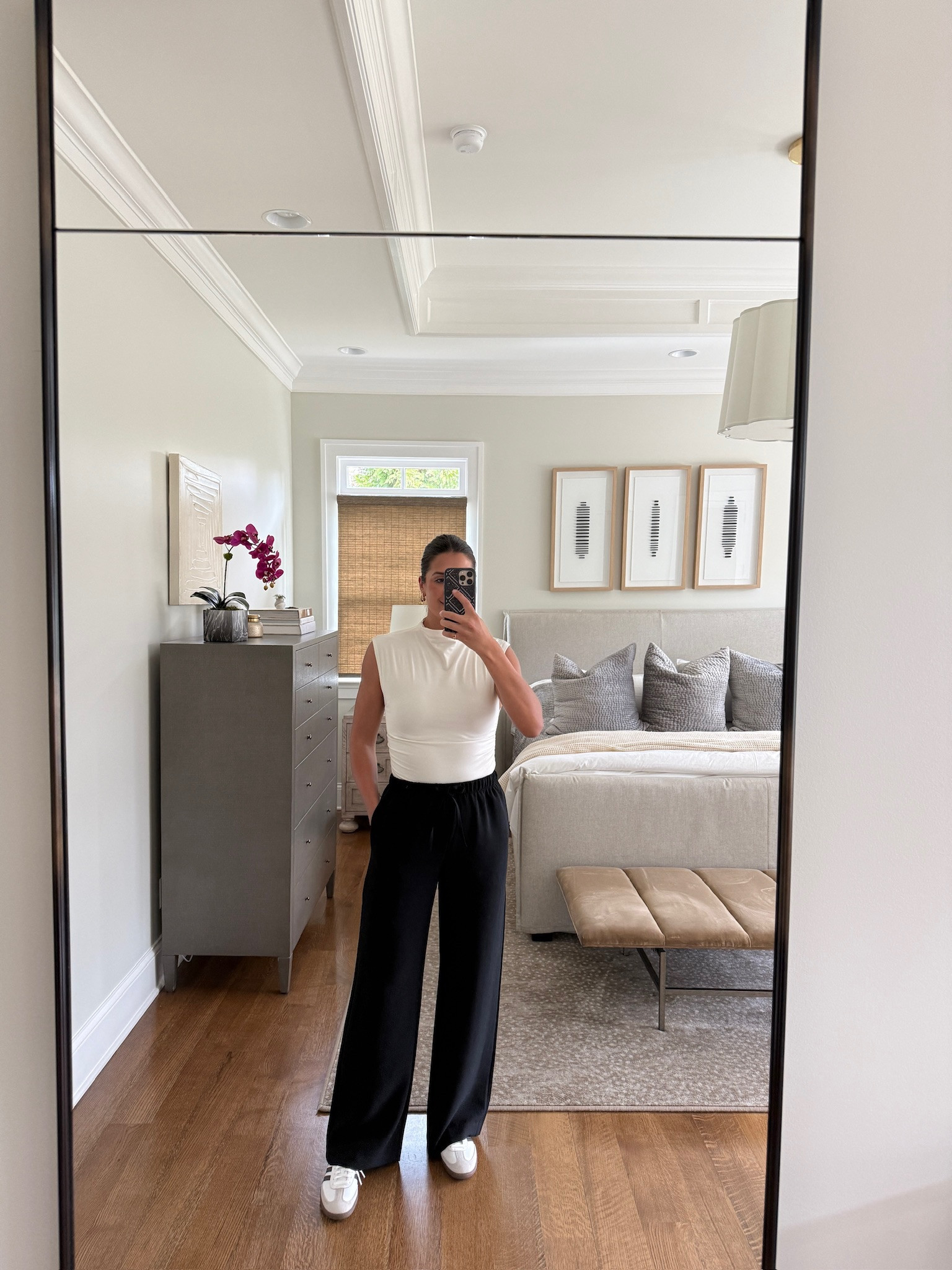 The perfect outfit for lounging or running errands!!

tts: m

adidas, sambas, sambas on sale, sambas outfit, black and white outfit, workwear, loungewear, grace white 

 

#LTKgrwm #LTKHome #LTKWorkwear