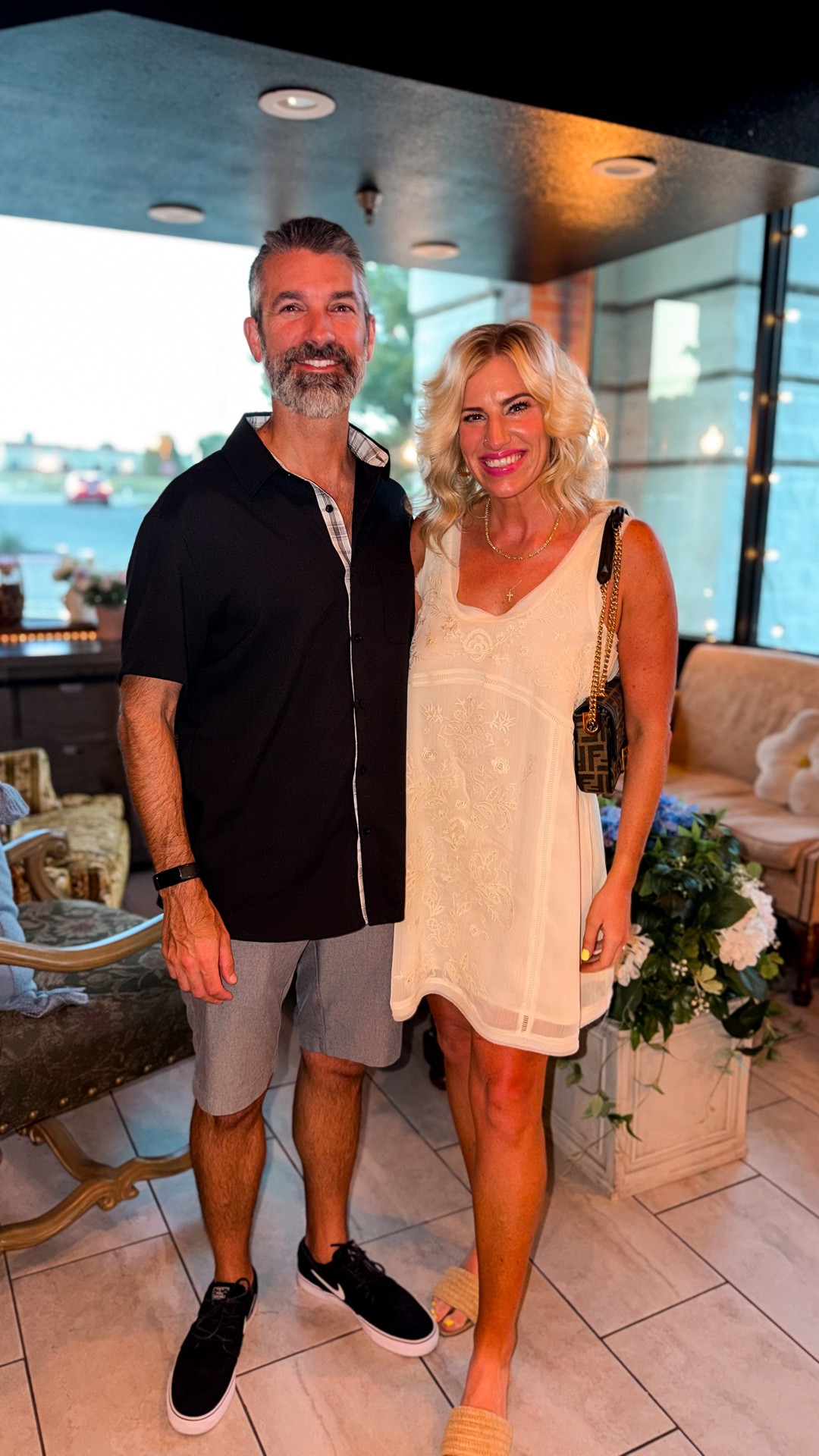 Summer dresses 
Date night outfits 
Summer outfits over 40
The prettiest lace free people look for less dress on sale at Walmart 
Runs roomy and meant to be flowy
Wearing a small at 5’7
Also comes in black

#LTKootd #LTKOver40 #LTKSaleAlert