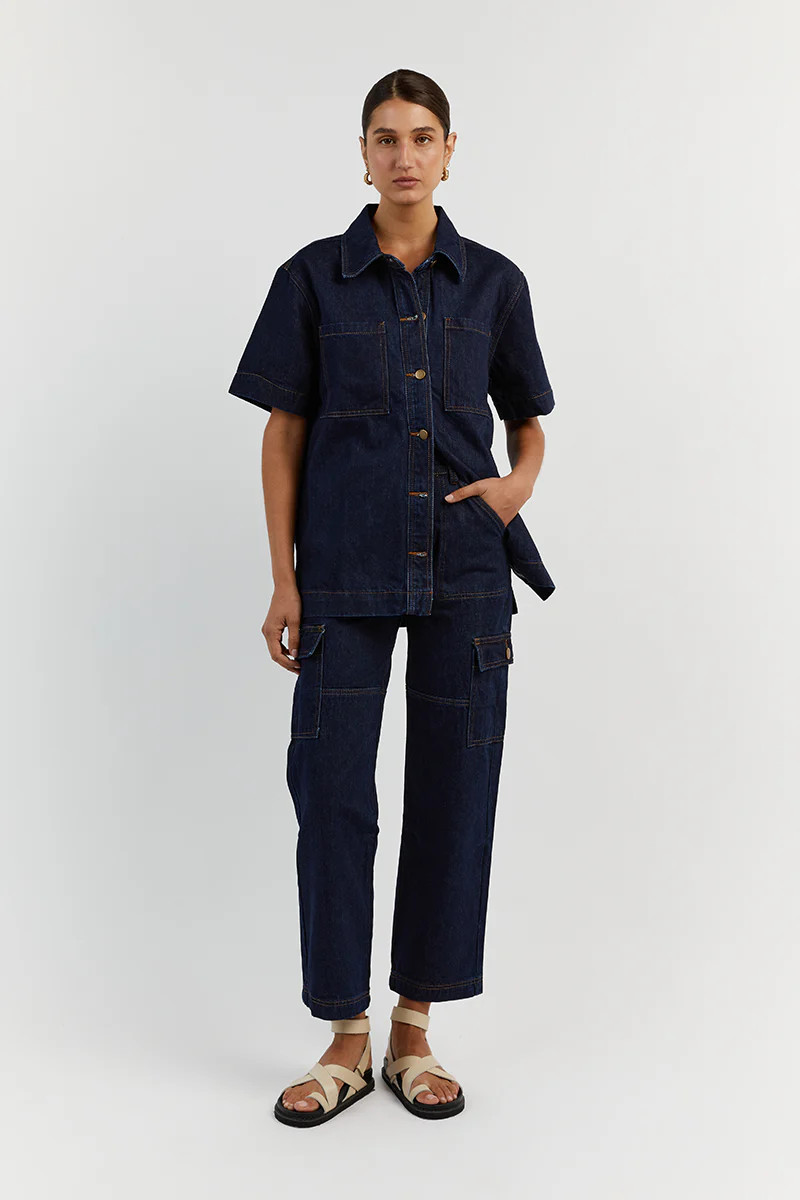 PIPER INDIGO DENIM JACKET | DISSH