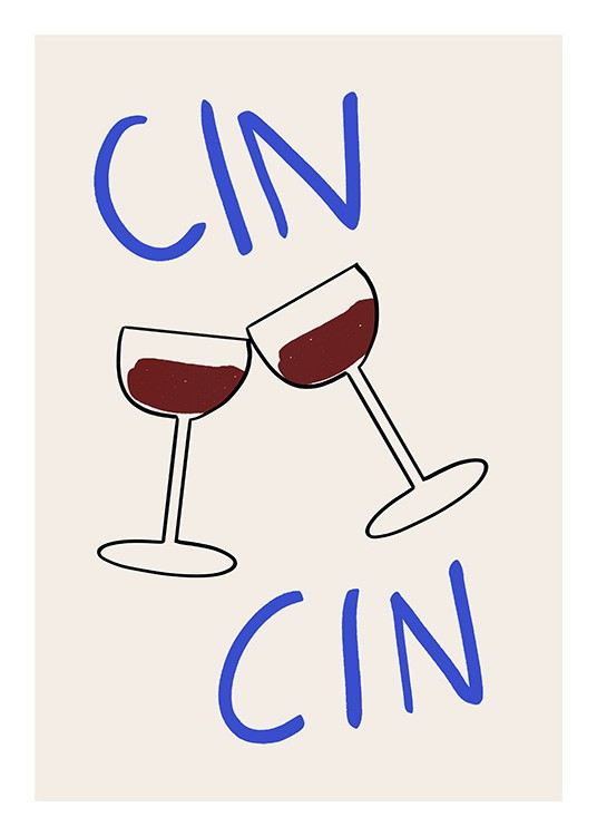 Wine & Cocktails prints | Desenio