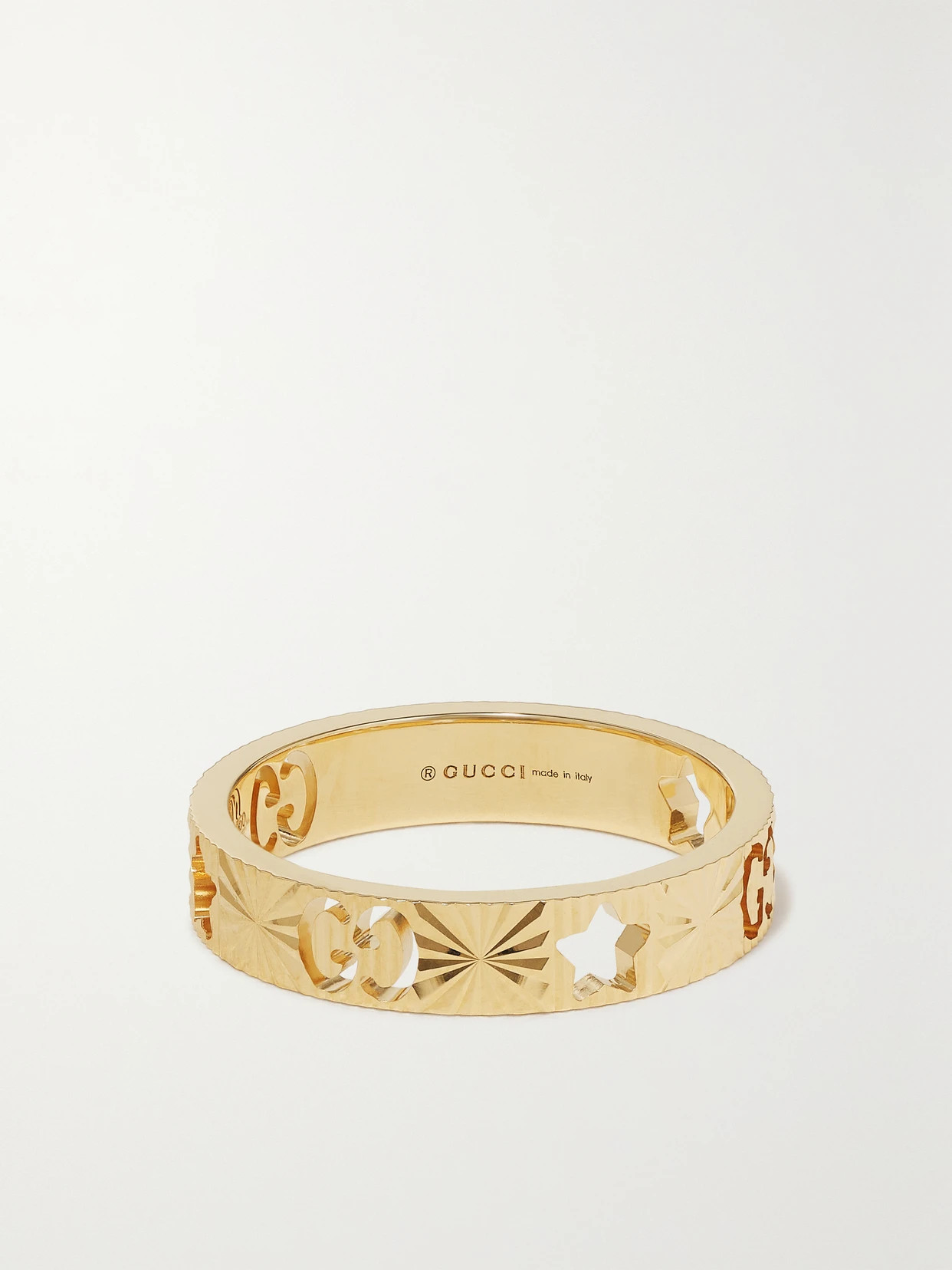Gucci - Icon 18-karat Gold Ring - 15 | NET-A-PORTER APAC