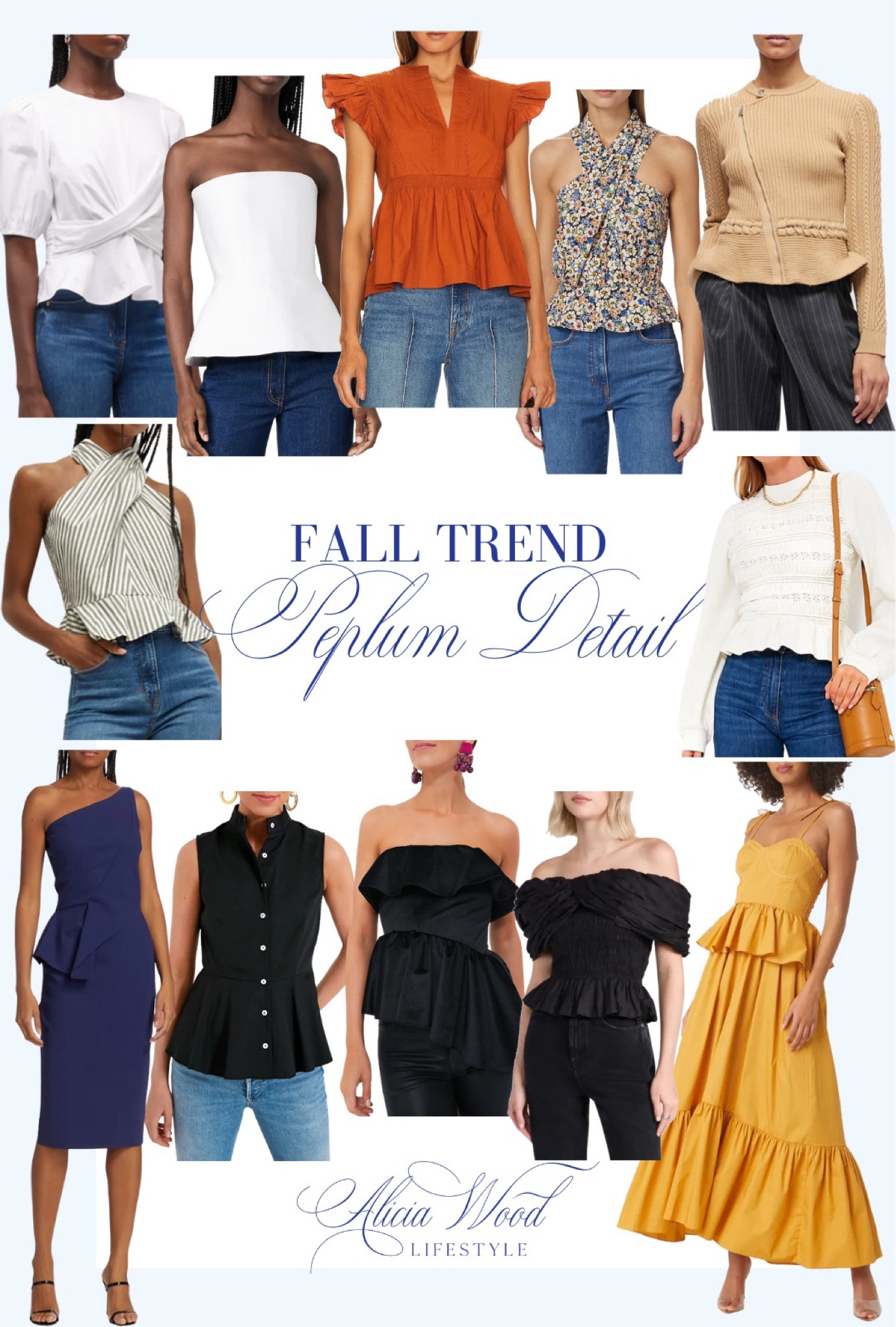 One of the seasons biggest trends!   
That little waist defining detail is back in a big way on everything from dresses and jackets to tops and sweaters.

Peplum top
Peplum blouse 
Veronica Beard peplum top


#LTKover40 #LTKstyletip #LTKSeasonal