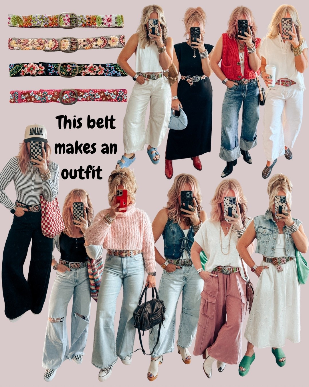 Loved my first belt so much bought it 3 more times + have another one on the way! I wear a medium in them. 


#LTKStyleTip #LTKOver40 #LTKFindsUnder100