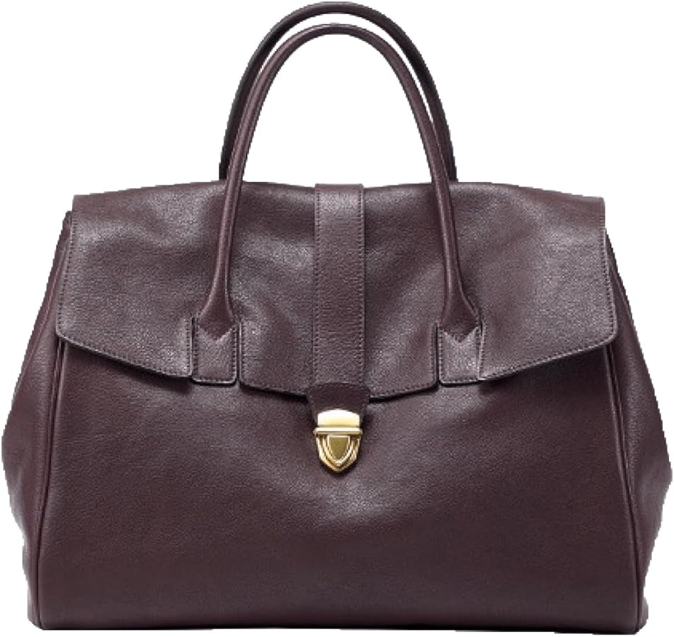 Women Large Capacity Tote Bag- Premium Vegetable Tanned Leather, Lightweight Commuter leather wor... | Amazon (US)