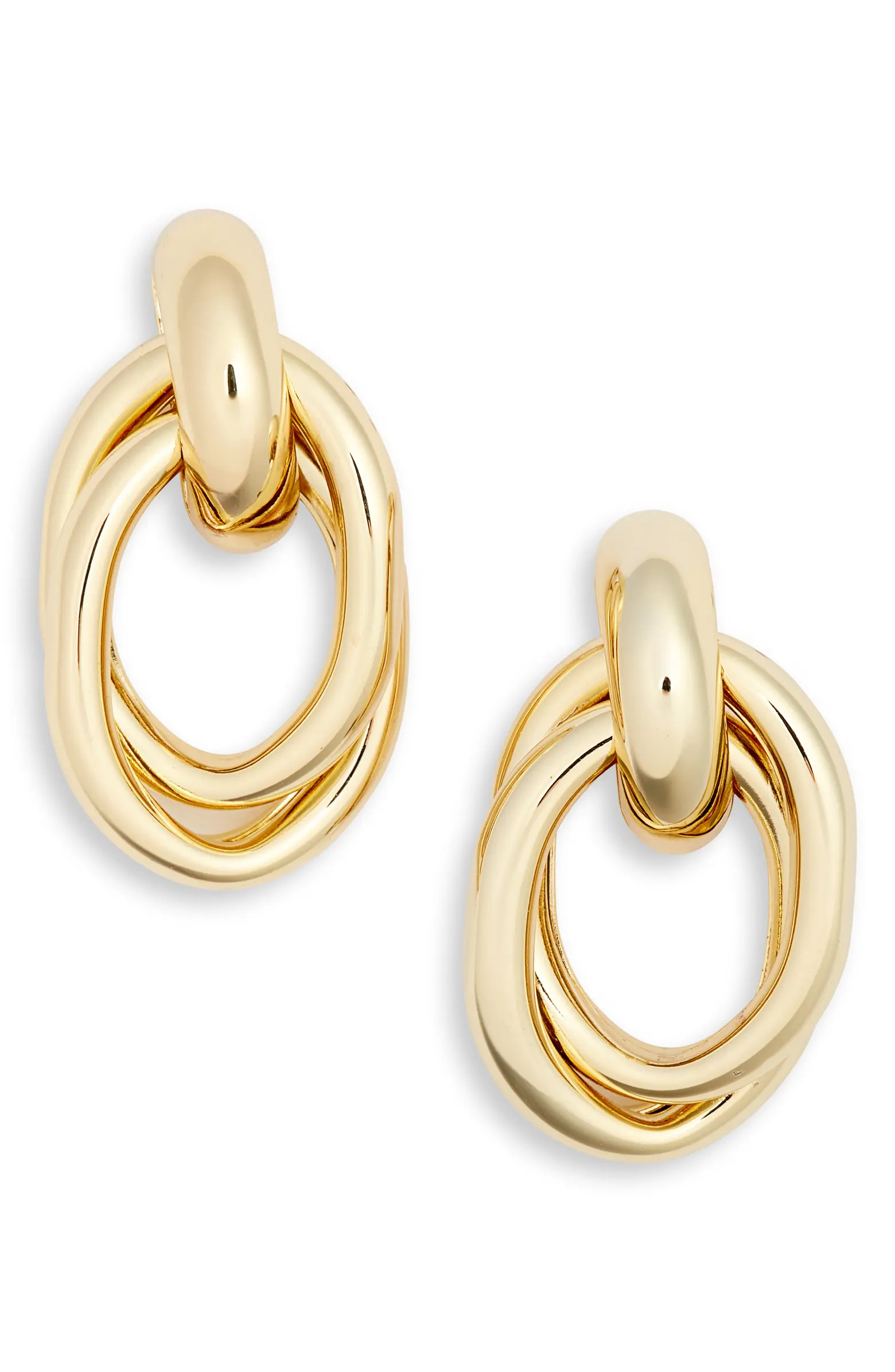 Frontal Double Hoop Earrings | Nordstrom