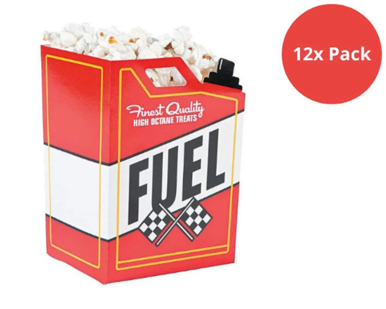 Race Car Party Popcorn Box Fuel - Race Car Birthday Decorations Race Car Party Checkerboard 1st B... | Etsy (UK)